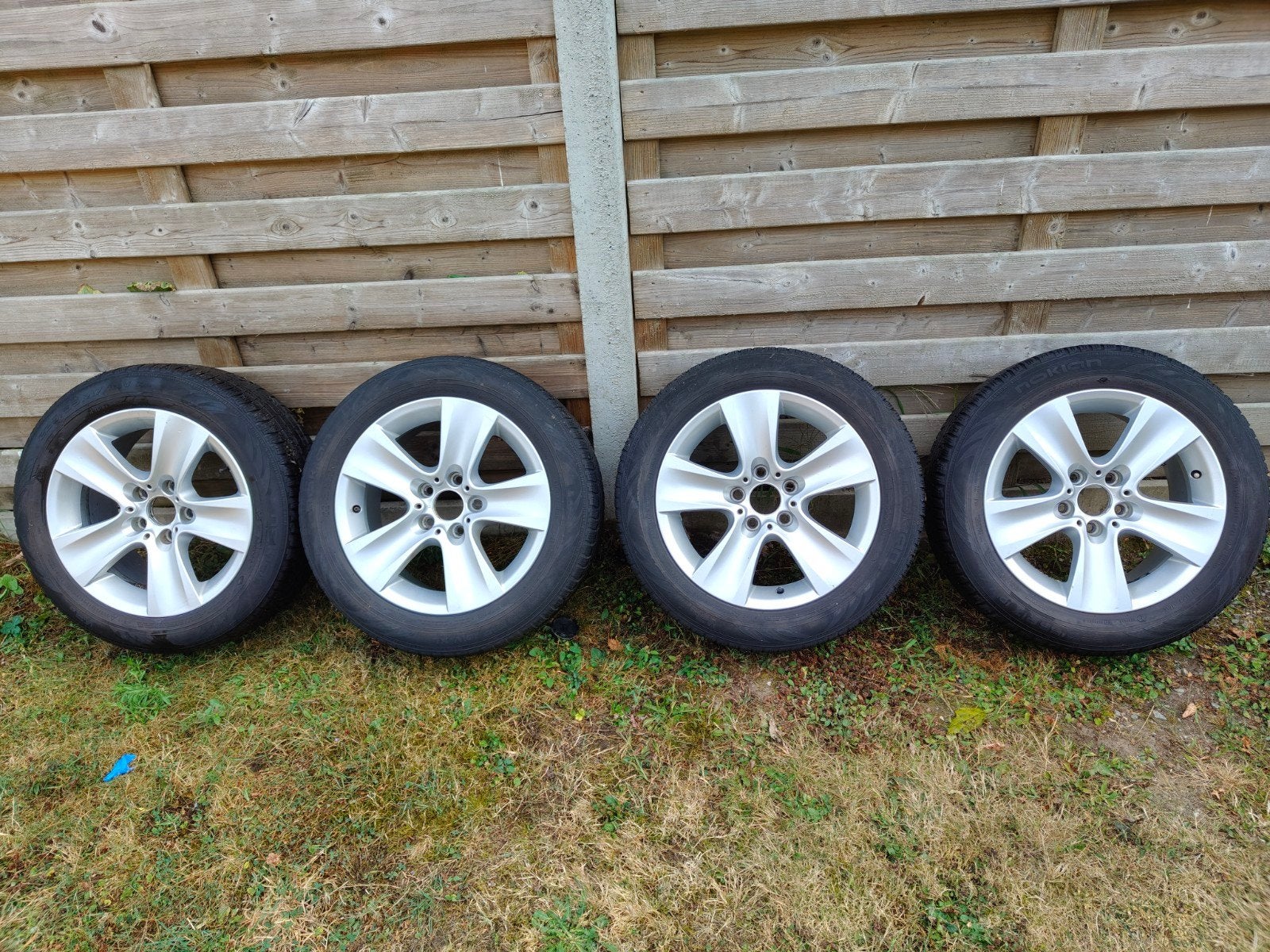 alu velgen 17.   met banden, Auto-onderdelen, Banden en Velgen, Gebruikt, Banden en Velgen, 17 inch, All Season