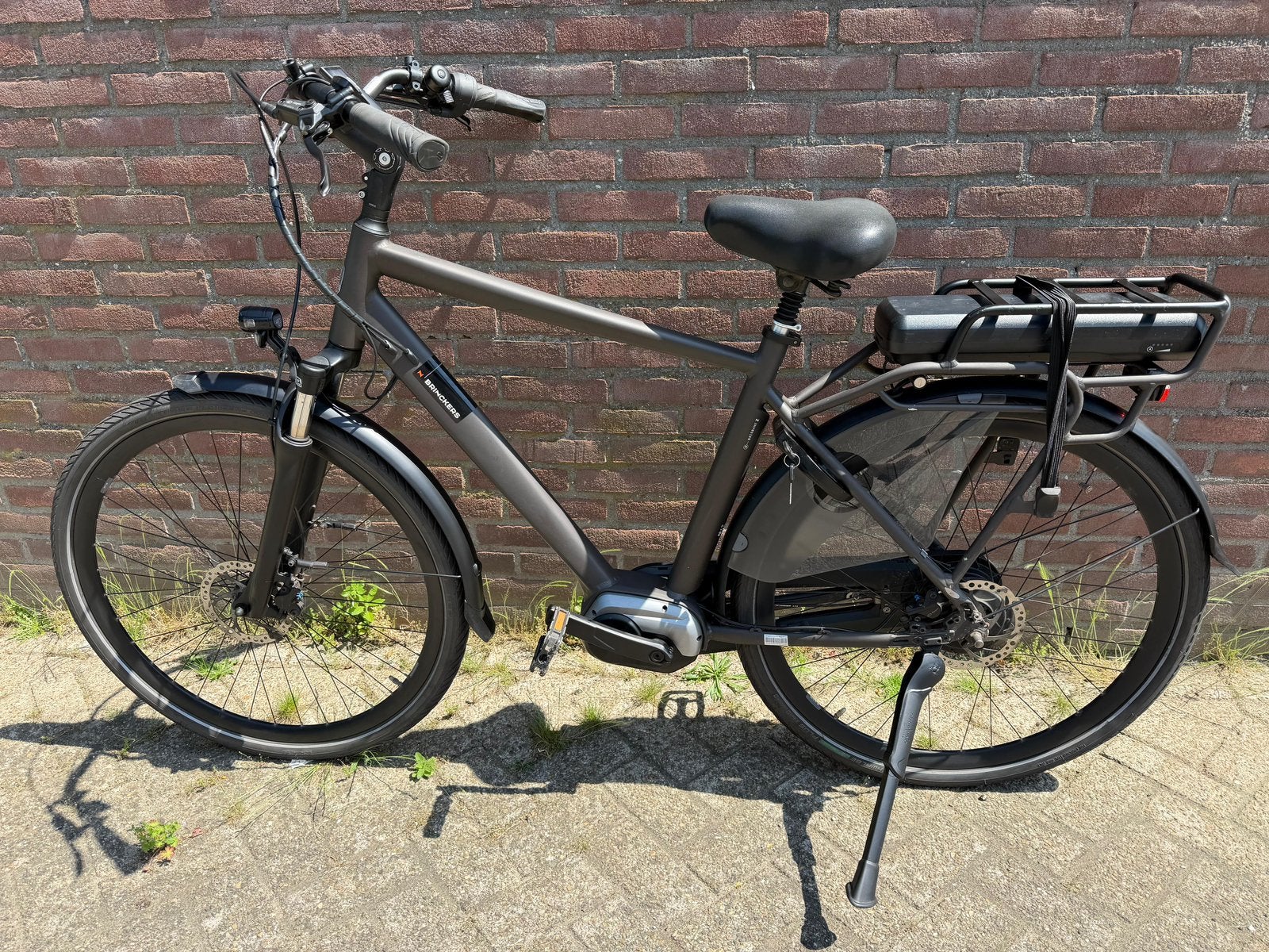 Brickers brisbane elektrische heren fiets, Fietsen en Brommers, Ophalen, Zo goed als nieuw