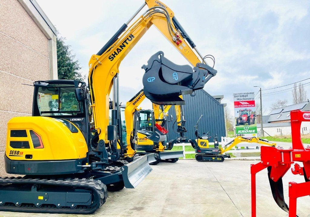 Shantui 6 T Graafmachine Nieuw, Ophalen
