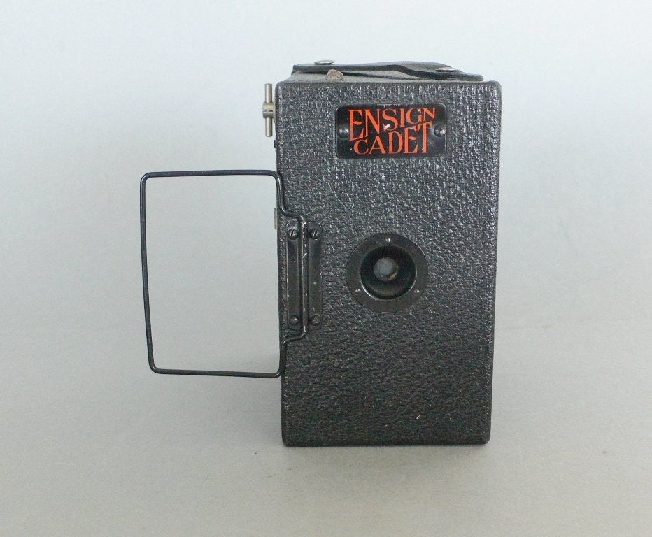 Houghton Butcher Ensign Cadet 127 roll Film Box Camera, Ophalen of Verzenden, Zo goed als nieuw, Compact, Overige Merken