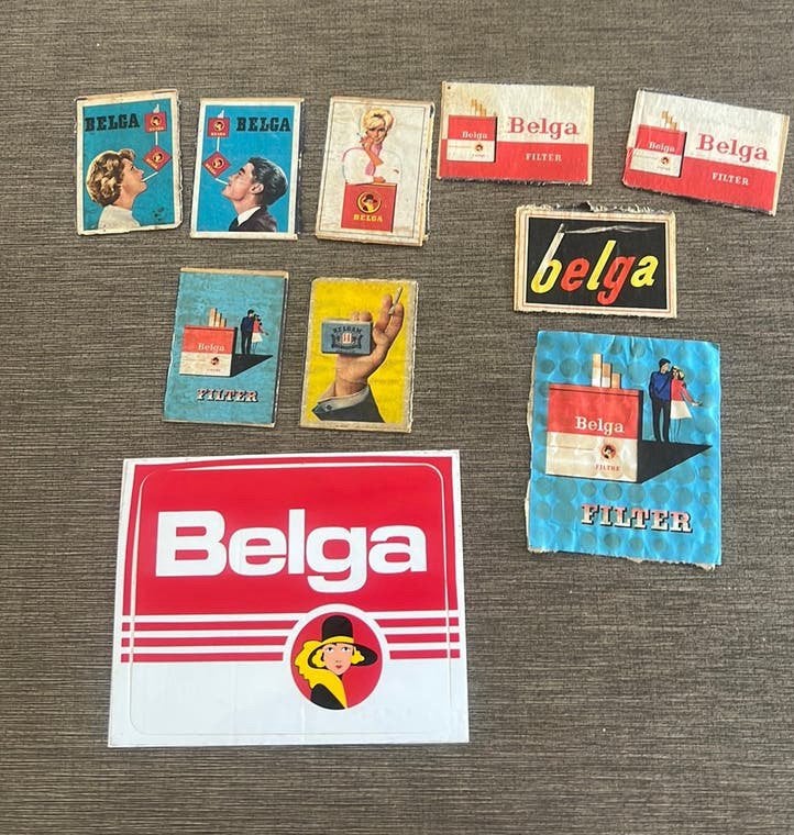 Verzameling Belga, Verzamelen, Ophalen of Verzenden, Gebruikt, Luciferdoosjes of -merken