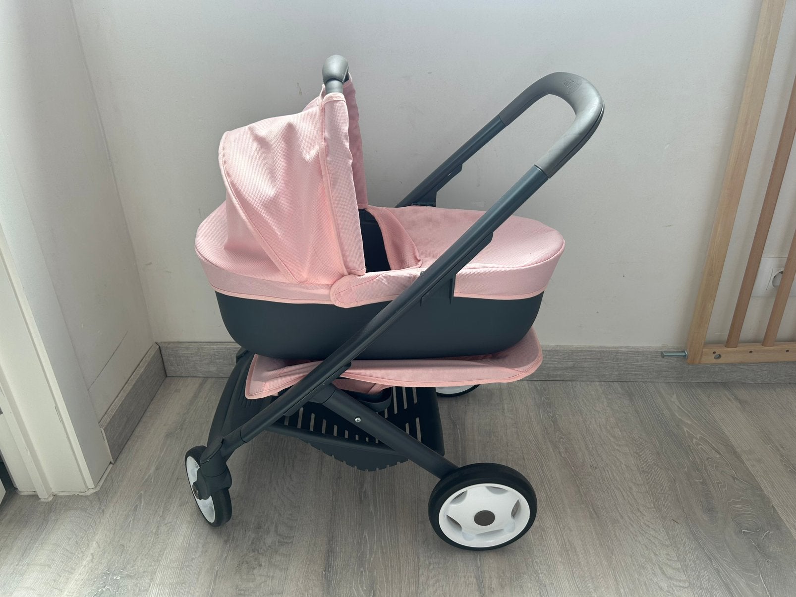 Smoby speelgoedbuggy 3-in-1, Verzenden, Zo goed als nieuw