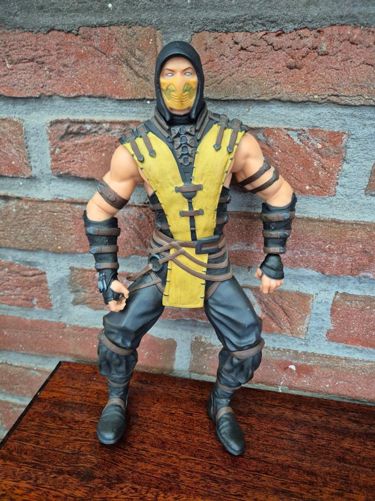 Figurine Mortal kombat,  Scorpion, Enlèvement ou Envoi