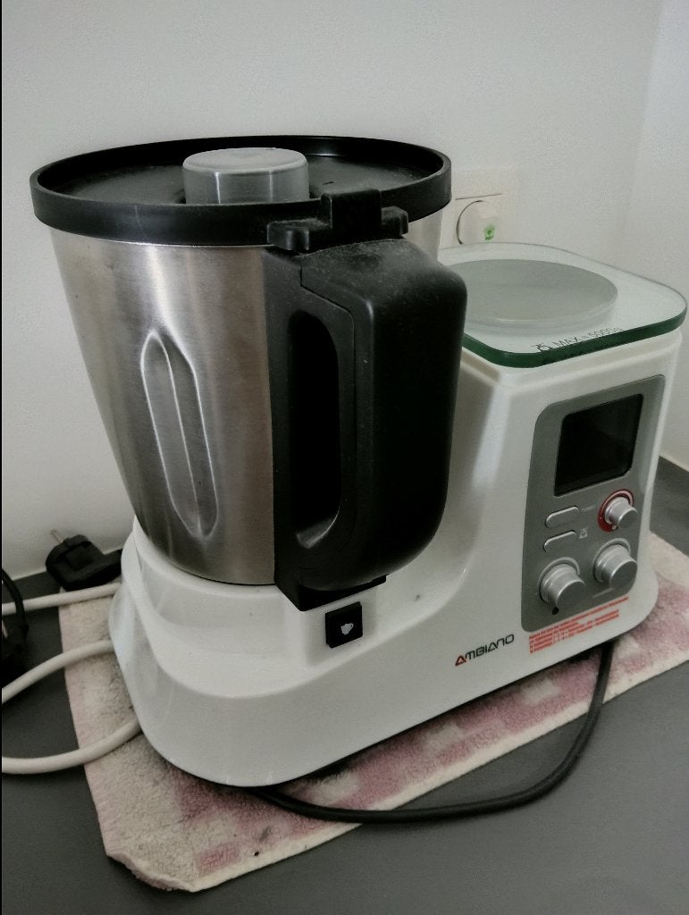 Ambiano keukenmachine te koop, Elektronische apparatuur, Keukenmixers, Zo goed als nieuw, 2 tot 3 liter, 3 snelheden of meer, Ophalen