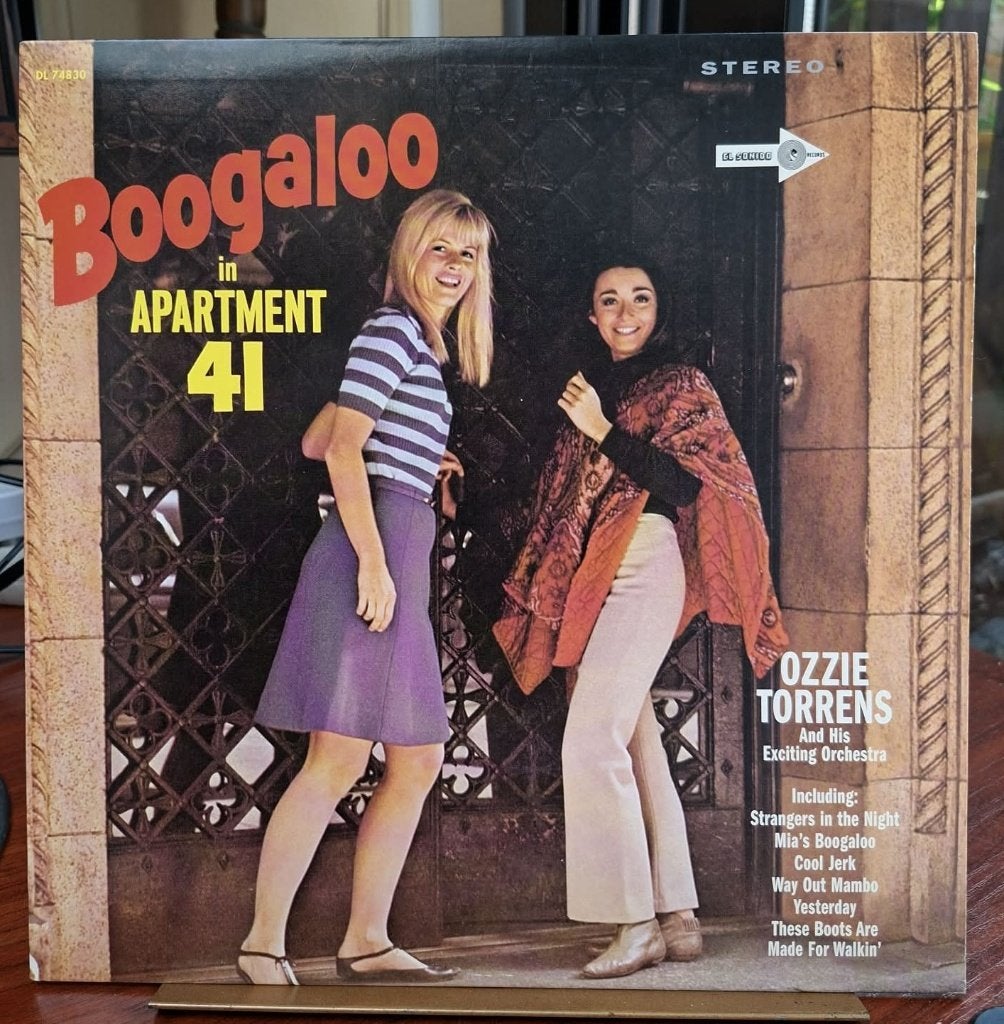 Popcorn Groove/Ozzie Torrens/Boogaloo in appartement 41, Cd's en Dvd's, Vinyl | Latin en Salsa, LP, Gebruikt, Beschermende buitenhoes
