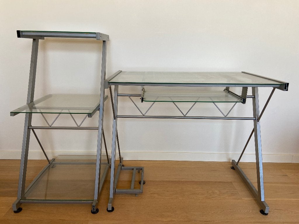 Bureau en verre, Autres marques, Autres types, Classique, Comme neuf