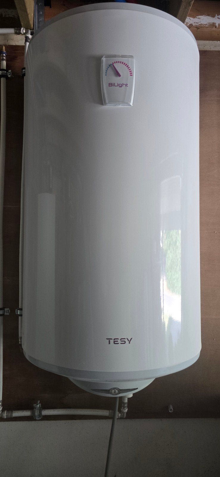 Warm waterkoeler 80l, Ophalen