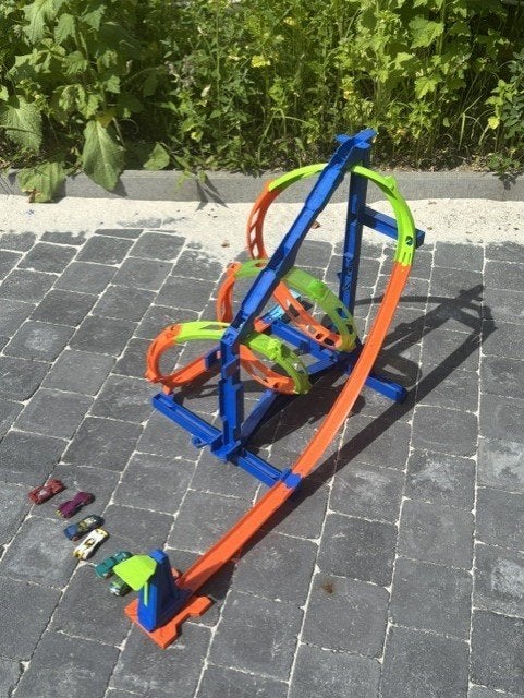 Hot Wheels Racebaan, Enfants & Bébés, Jouets | Circuits, Comme neuf, Enlèvement, Circuit, Hot Wheels