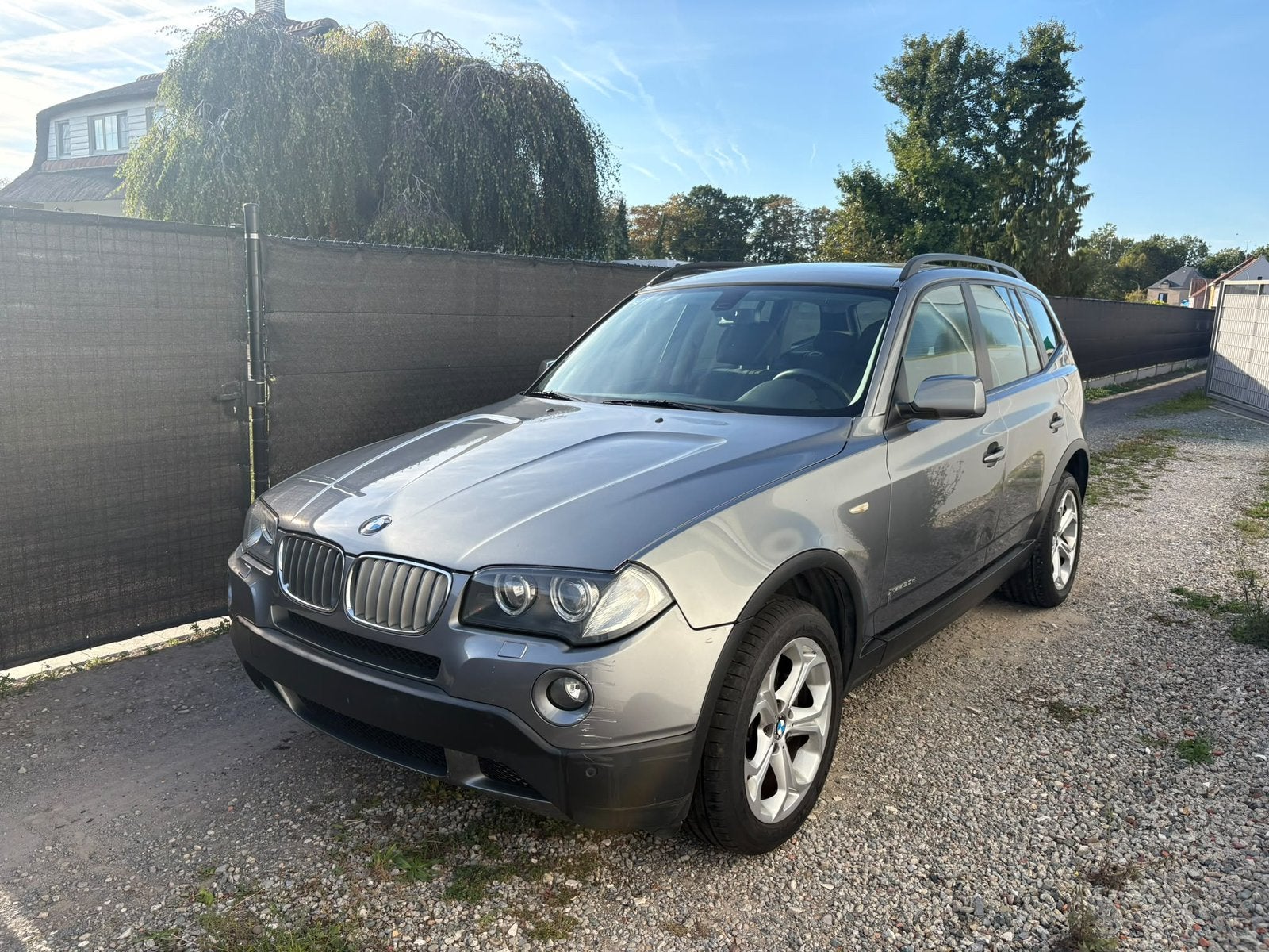 BMW X3 xDrive 2.0 Euro5 tweedehands uit het jaar 2009, Auto's, Automaat, Euro 5, 1995 cc, Zwart