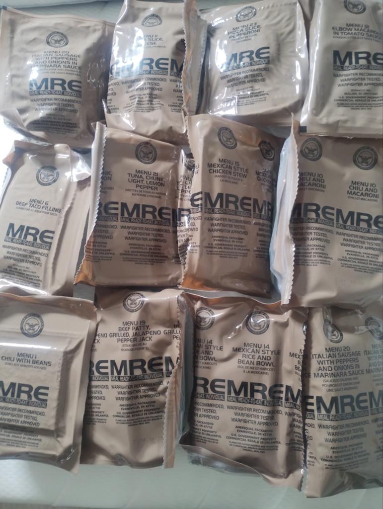 MRE , noodrantsoen, survival , trekking, Verzamelen, Militaria | Algemeen, Ophalen of Verzenden