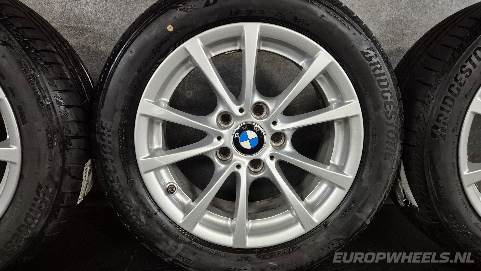 16 inch bmw velgen 1 F20 F21 2 F22 F23 E87 376 zomerbanden, Auto-onderdelen, Banden en Velgen, Gebruikt, -, Banden en Velgen, Zomerbanden