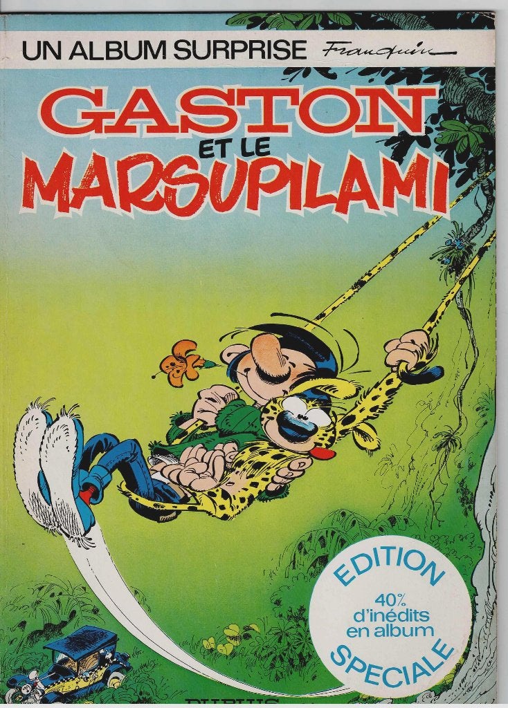 Gaston et le Marsupilami - 1978, Livres, Une BD, Comme neuf, Franquin, Envoi