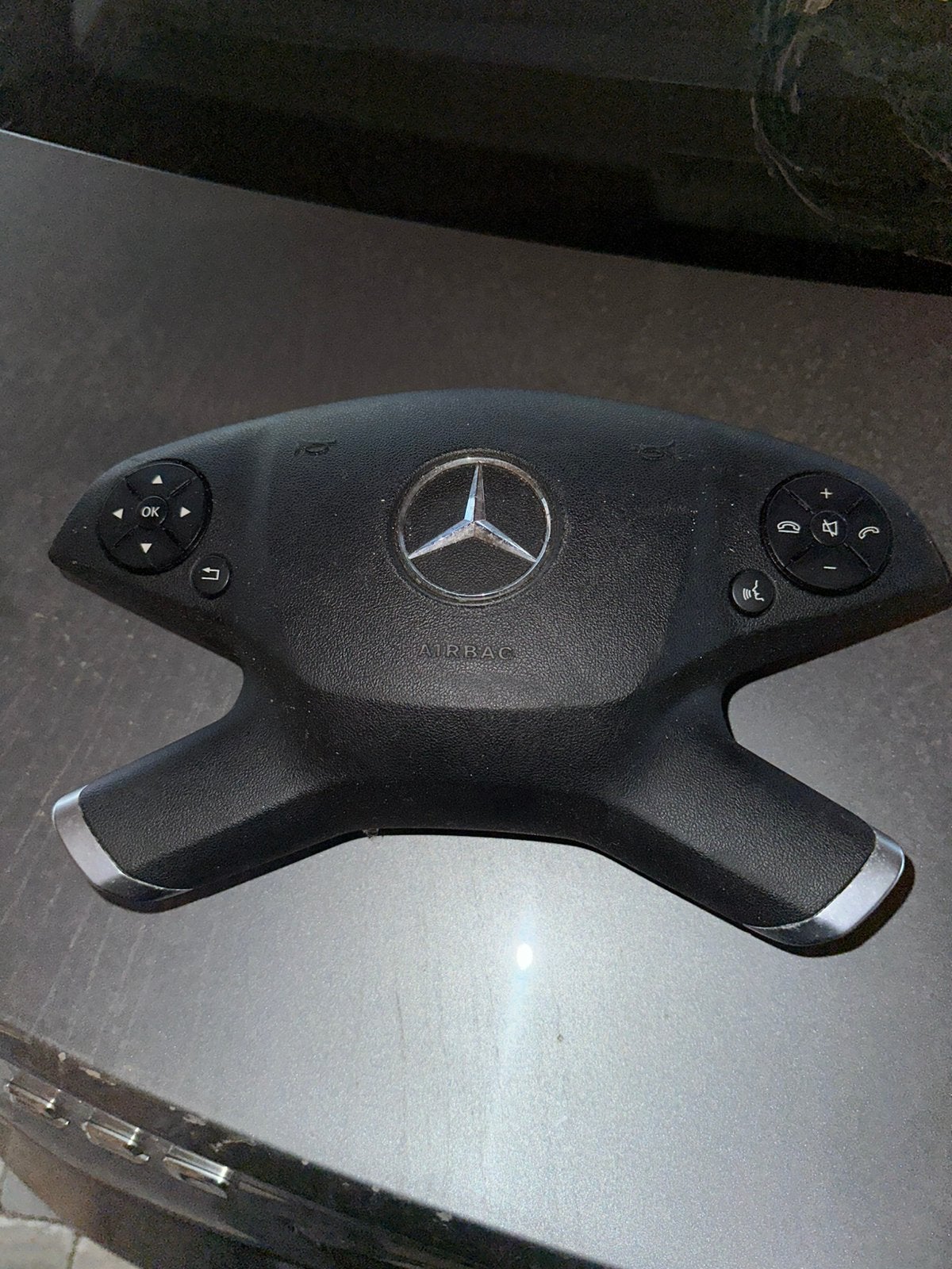 Airbag + boutons de volant d'origine Mercedes-Benz W204/W212, Autos : Pièces & Accessoires, Enlèvement, Mercedes-Benz