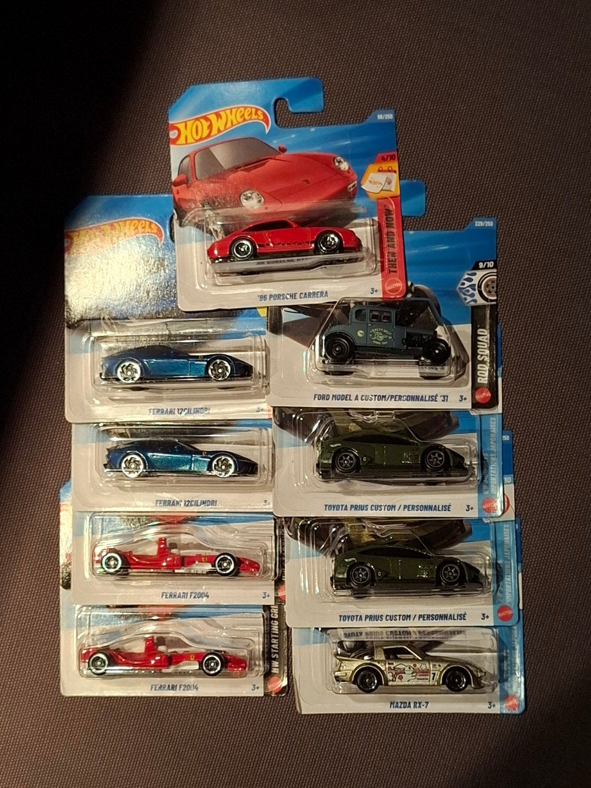 lot hot wheels van 9 stuks, Enlèvement ou Envoi, Neuf