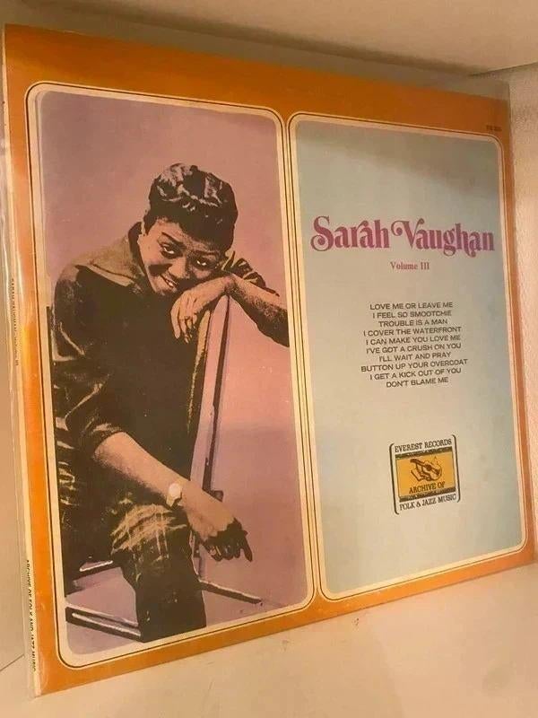 Sarah Vaughan – Volume III - US 1976, 1960 tot 1980, Gebruikt, Verzenden, Complilatie