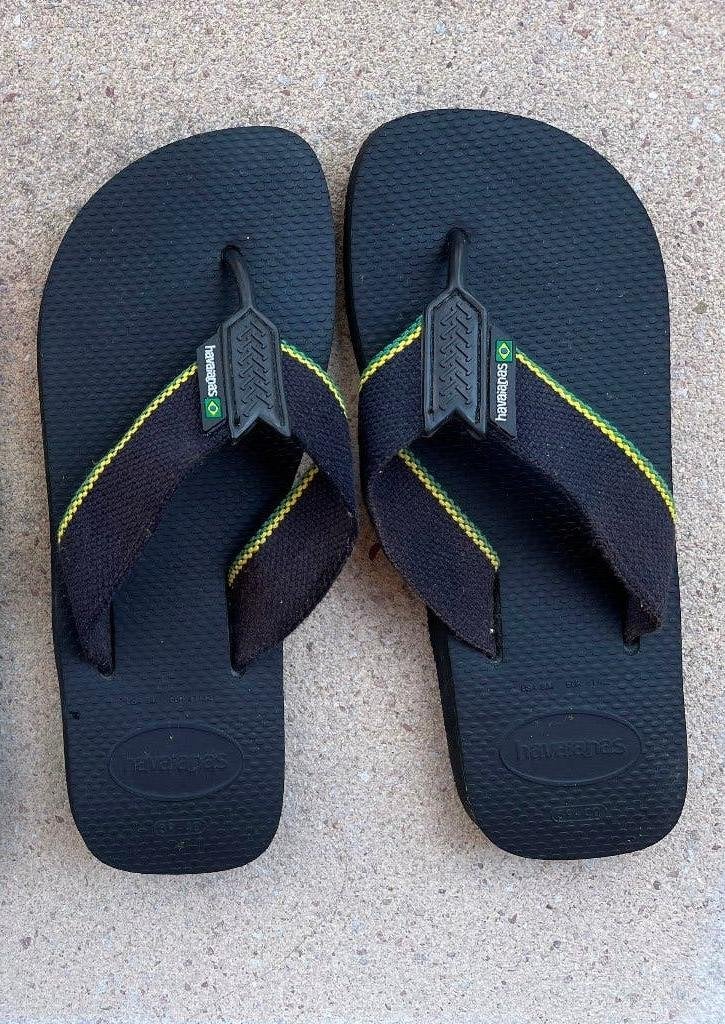 Havaianas, Kleding | Heren, Schoenen, Zwart, Havaianas, Zo goed als nieuw, Ophalen