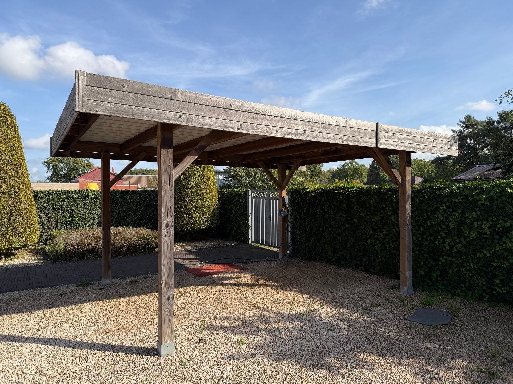 Carport 3.5 x 6 m, 3 m, Ophalen, Gebruikt