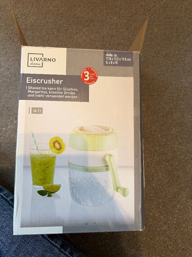 IJs crusher, Ophalen, Overige typen, Kunststof, Zo goed als nieuw