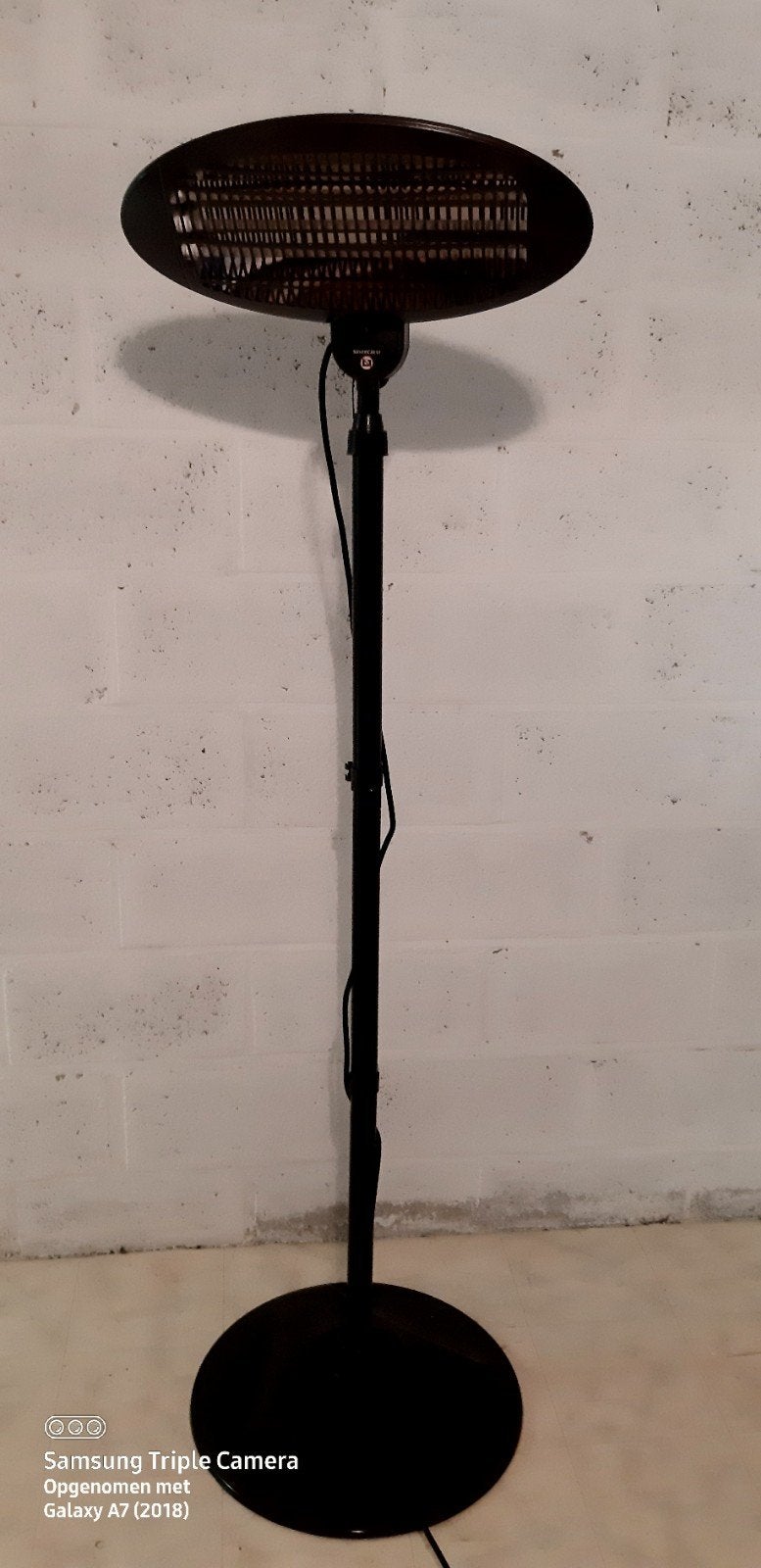 Radiateur de terrasse, Enlèvement, Comme neuf, Électrique, Rotatif