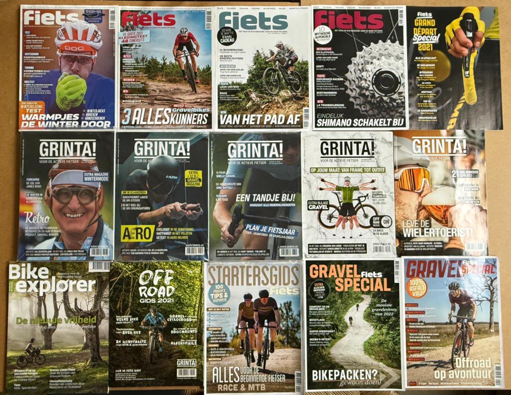 Lot gravel tijdschriften, Ophalen, Nieuw, Overige typen
