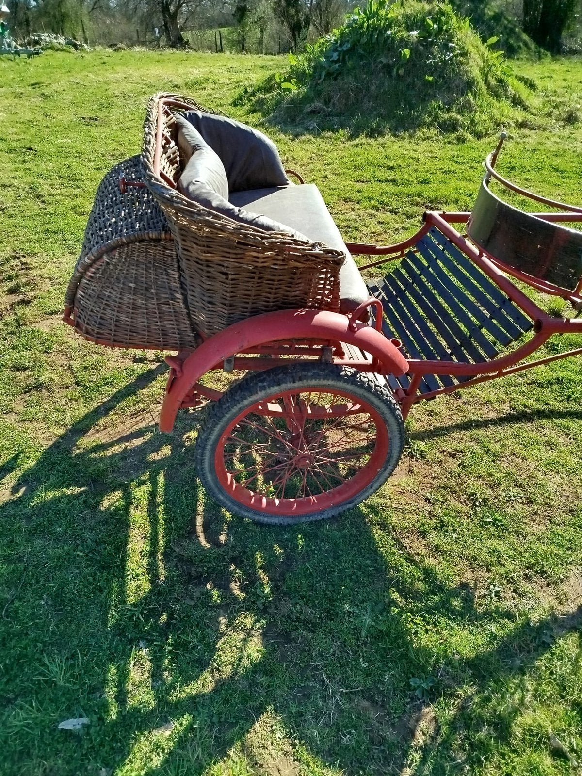 Sulky(pour promenade), Enlèvement, Utilisé
