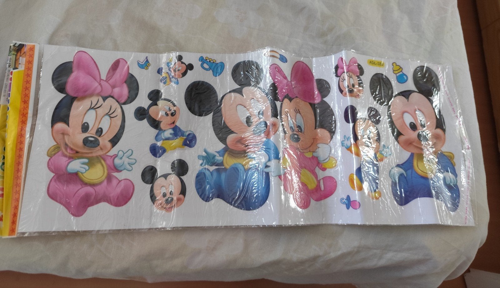 Muursticker Minnie baby, Ophalen of Verzenden