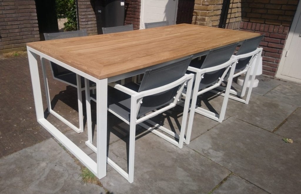 eenmalig extra korting op teak tuinsets, Tuin en Terras, Verzenden, Nieuw