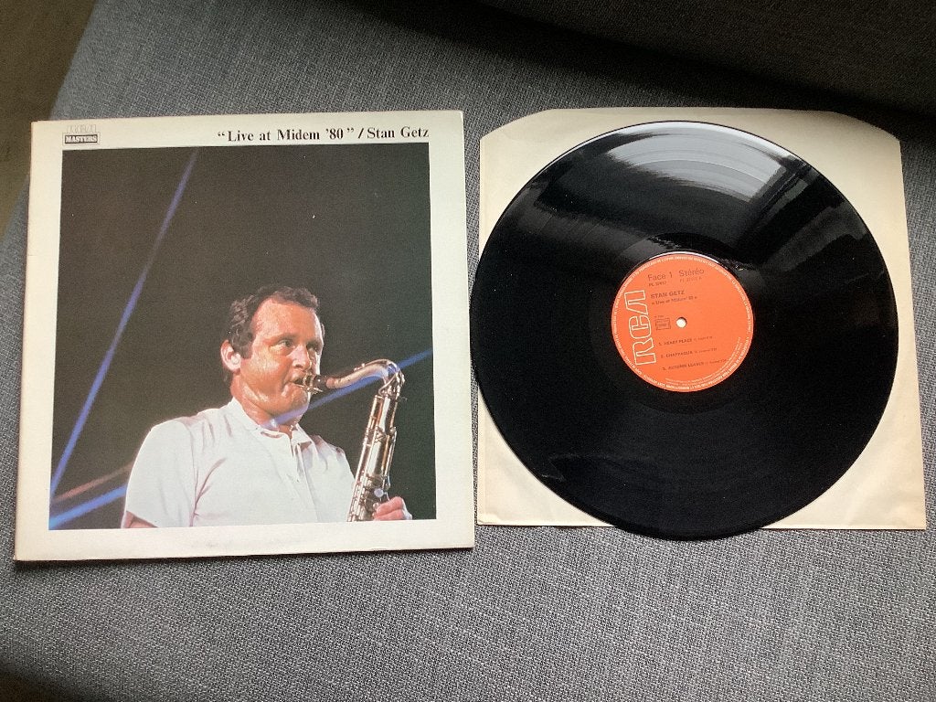 Stan Getz : Live At Midem 80. RCA LP, CD & DVD, Vinyles | Jazz & Blues, Enlèvement ou Envoi, Utilisé, Jazz, LP