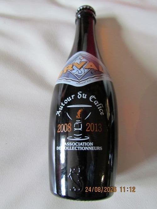 ORVAL bouteille sérigraphiée  " Autour du calice ", Verzamelen, Merken en Reclamevoorwerpen, Ophalen of Verzenden, Nieuw