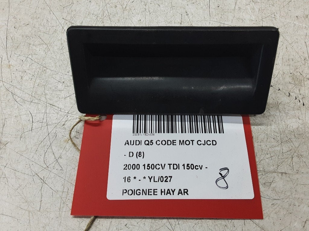 POIGNEE COFFRE / HAYON ARRIERE Audi Q5 (8RB) (5N0827566T), Autos : Pièces & Accessoires, Auto-Union-Straße  1,
85057  Ingolstadt, DE