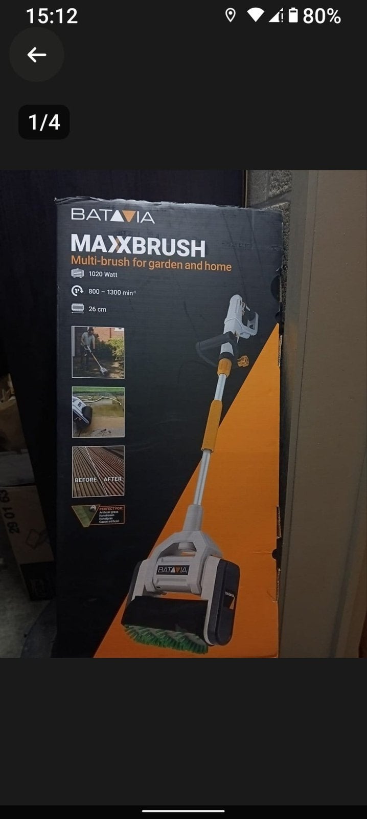 MAXBRUSH batavia, Tuin en Terras, Ophalen, Zo goed als nieuw