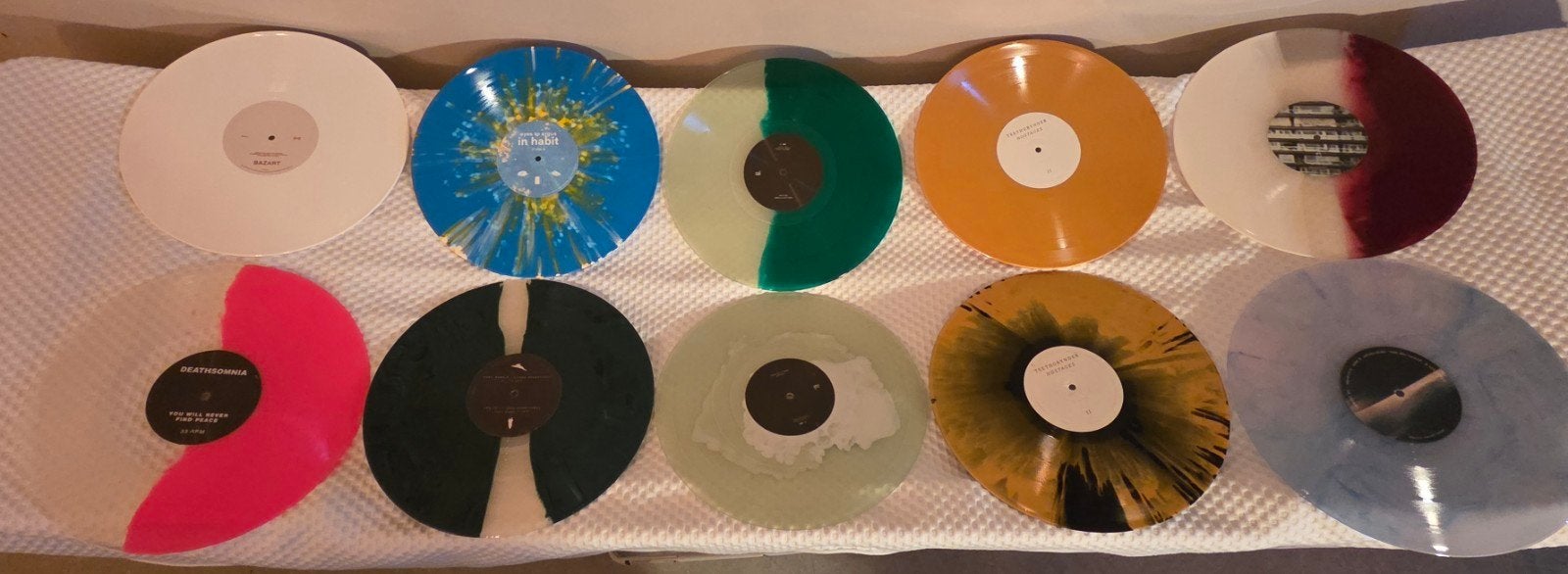 Gekleurde vinyls, Cd's en Dvd's, LP, Gebruikt, Colored vinyl, Ophalen of Verzenden