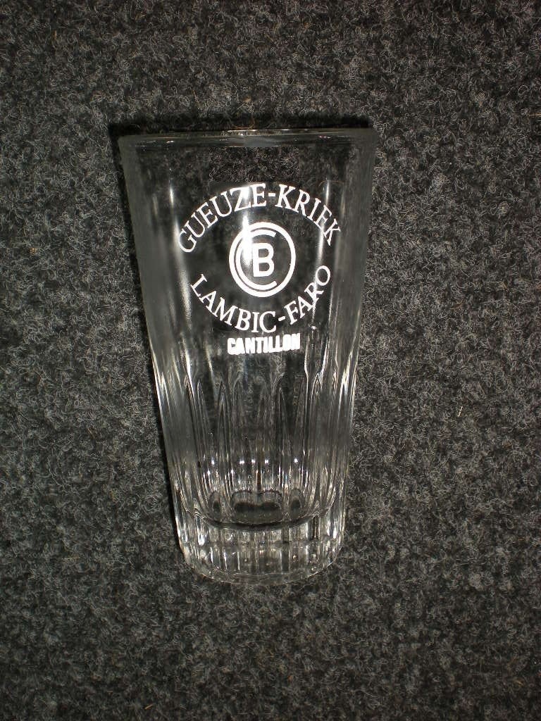 CANTILLON lambiek Faro, Ophalen of Verzenden, Zo goed als nieuw, Glas of Glazen