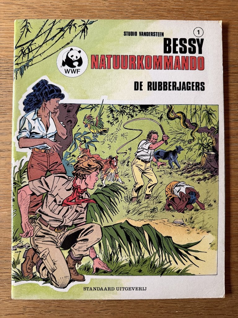 2x Bessy Natuurkommando: 1 & 15, Boeken, Stripverhalen, Gelezen, Willy Vandersteen, Ophalen of Verzenden, Meerdere stripboeken