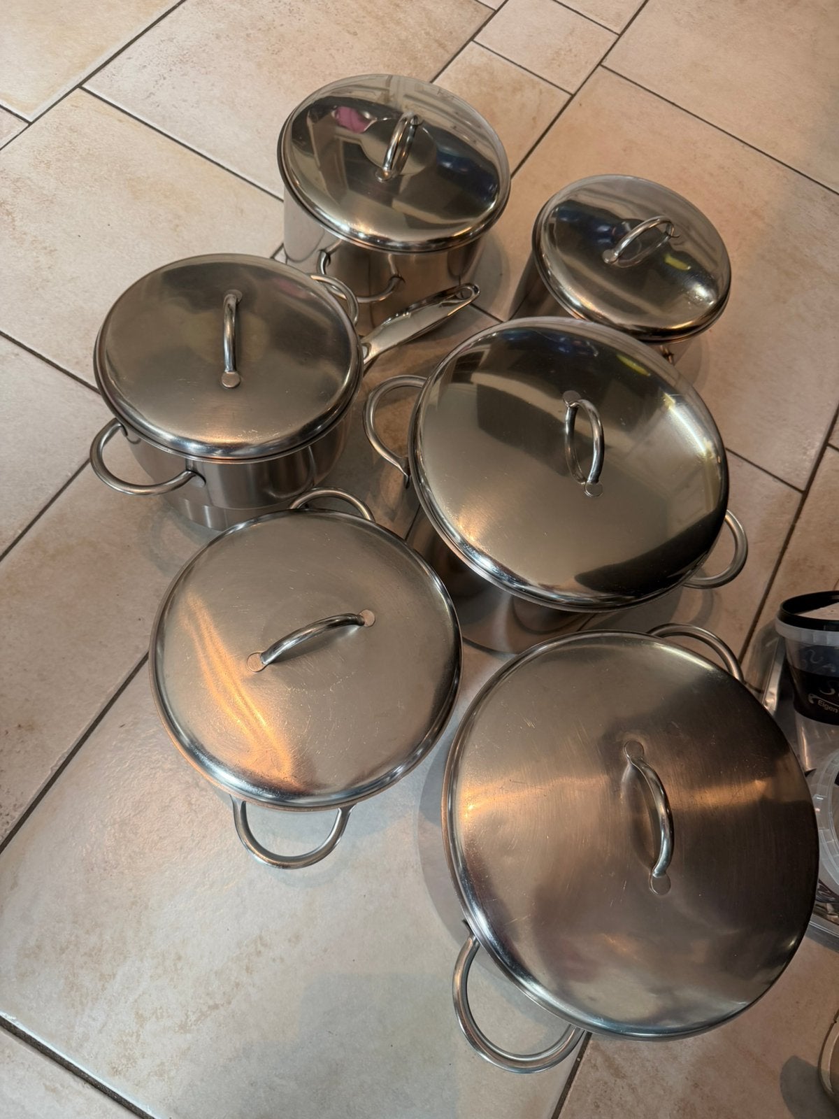 Kookpotten, Huis en Inrichting, Keuken | Potten en Pannen, Ophalen, Zo goed als nieuw, Keramische plaat
