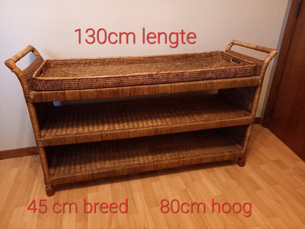 Sidetable rotan, Enlèvement, Comme neuf