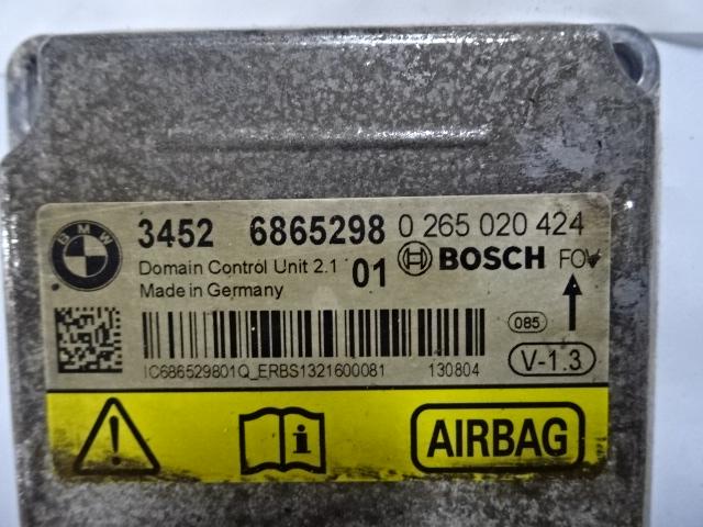 BOITIER AIRBAG BMW 1 serie (F20) (01-2010/06-2019) (6865298), Mevr. I. Hauben, Utilisé, BMW, Rue de l'Espoir 34 34
4030  GRIVEGNÉE, BE