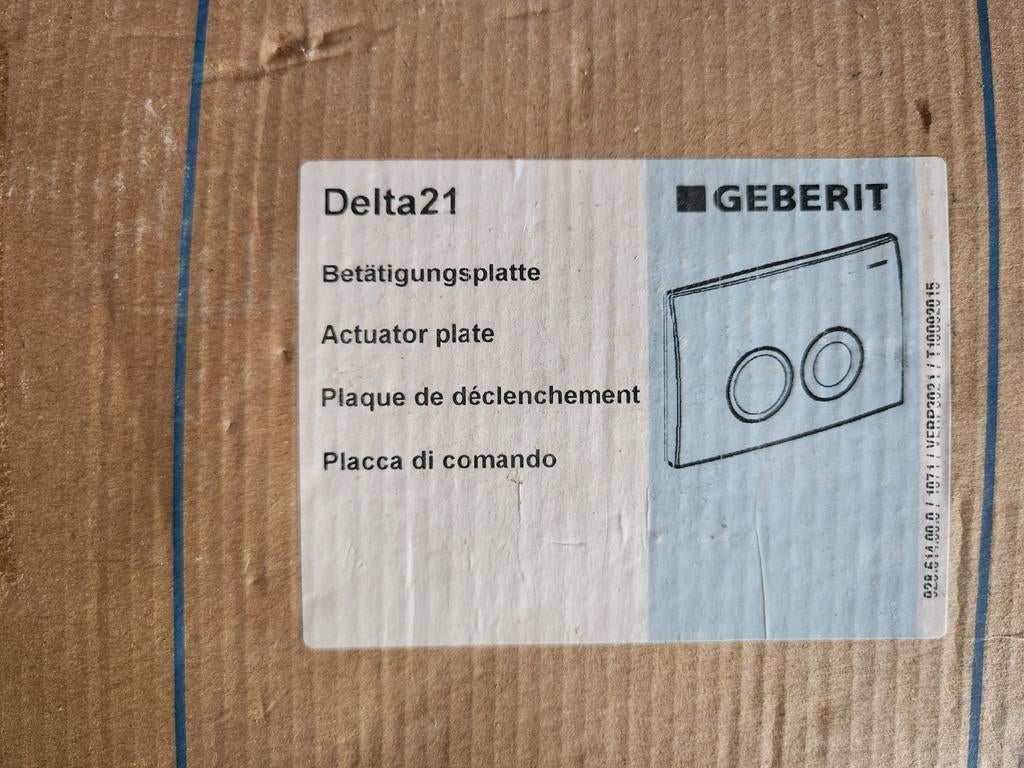 Geberit delta21 bedieningsplaat, Doe-het-zelf en Bouw