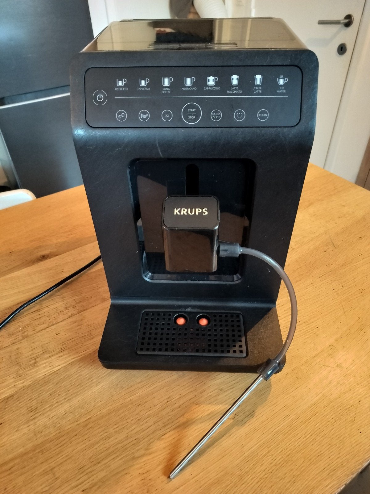 Krups EA897 koffiemachine NIEUW!, Electroménager, Neuf, Réservoir d'eau amovible, Enlèvement ou Envoi, Café moulu