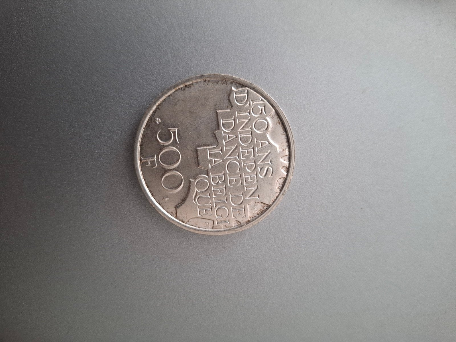 Pièce en argent de 500 francs, Argent