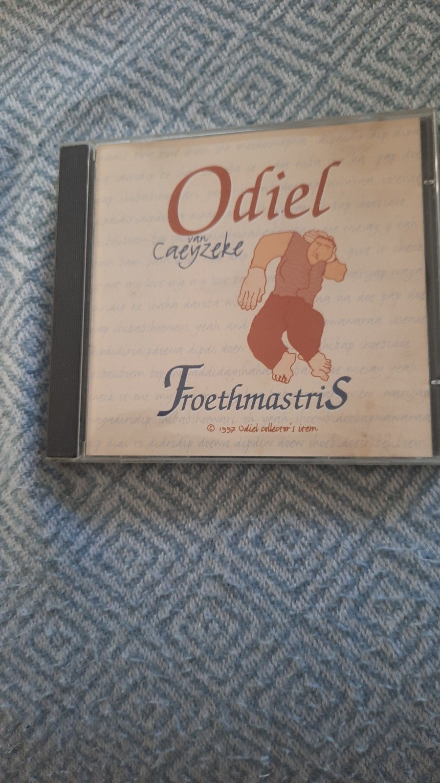 ODIEL VAN CAEYZEKE Froethmastris (cd), Cd's en Dvd's, Cd's | Nederlandstalig, Ophalen of Verzenden, Gebruikt, Pop