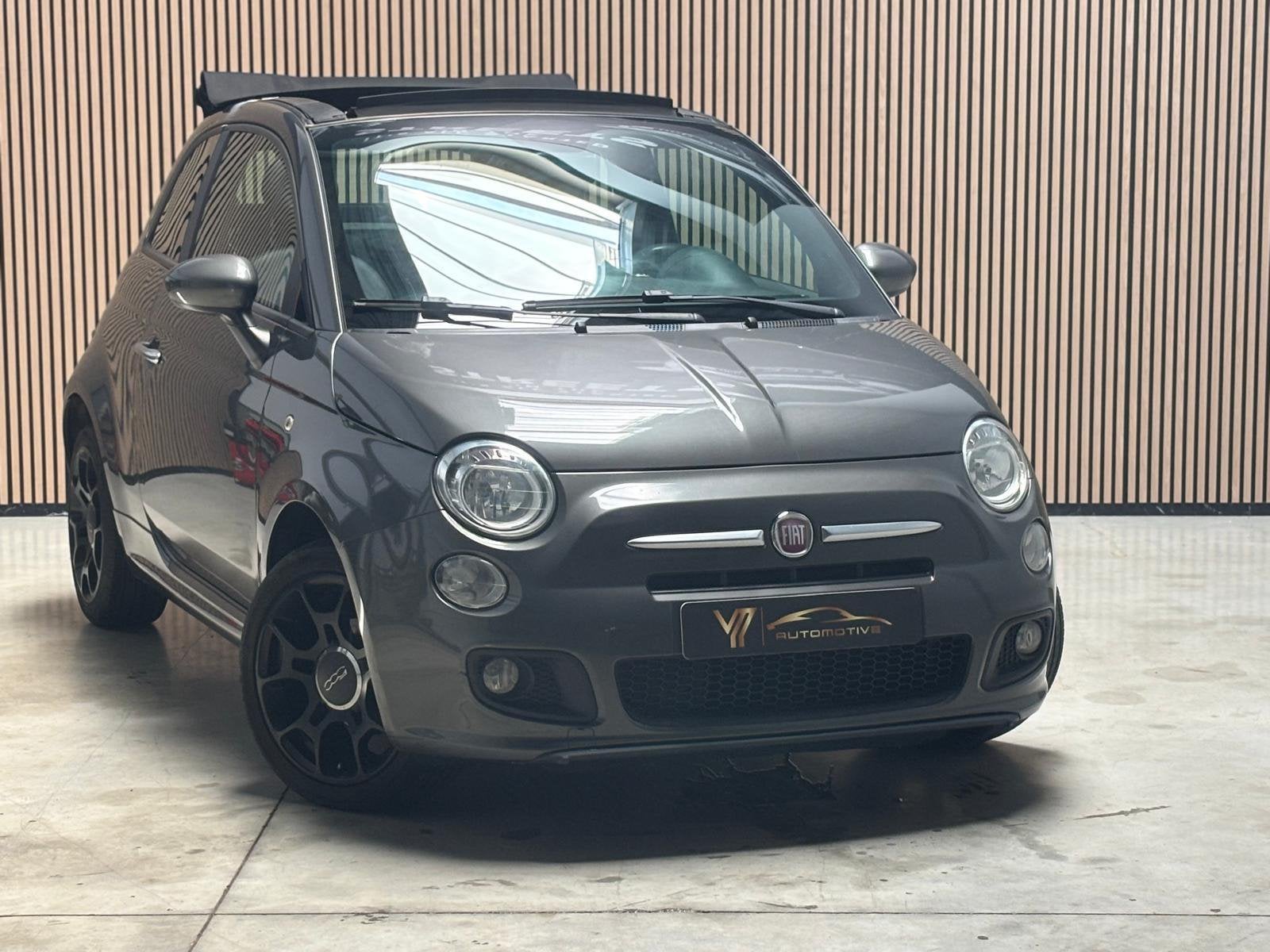 Fiat 500 1.2 facelift sport edition, Auto's, Stof, Cabriolet, Bedrijf, Handgeschakeld