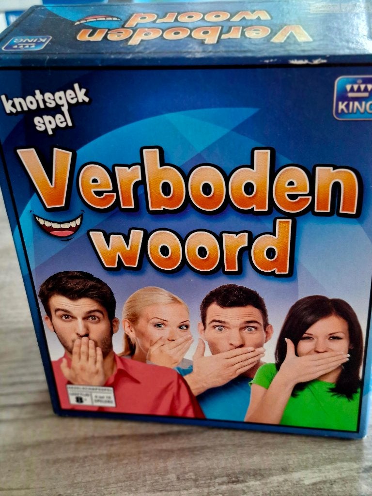 Spelletje 'Verboden woord', Ophalen, Zo goed als nieuw, Taal en Lezen
