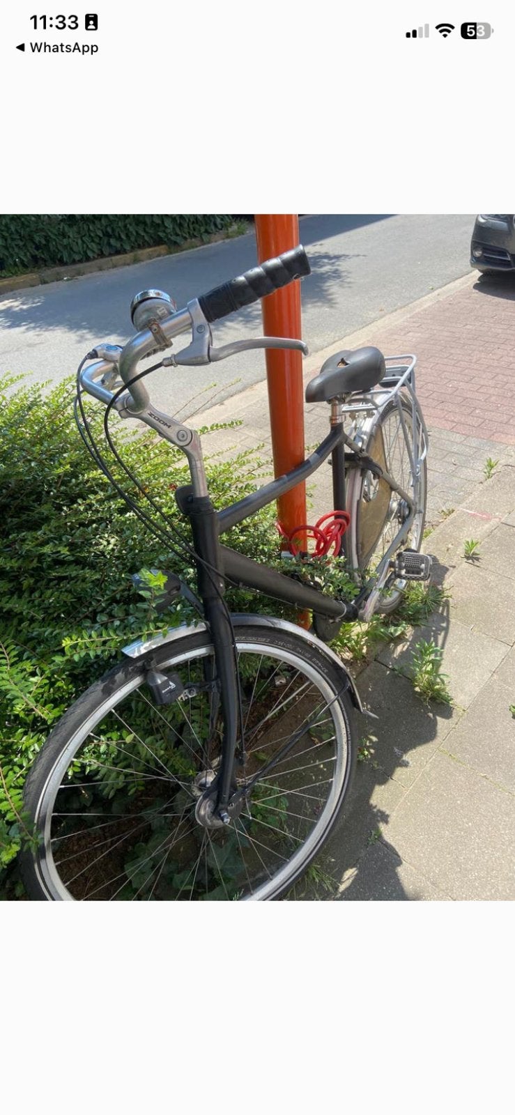 Velo a vendre adutes, Enlèvement
