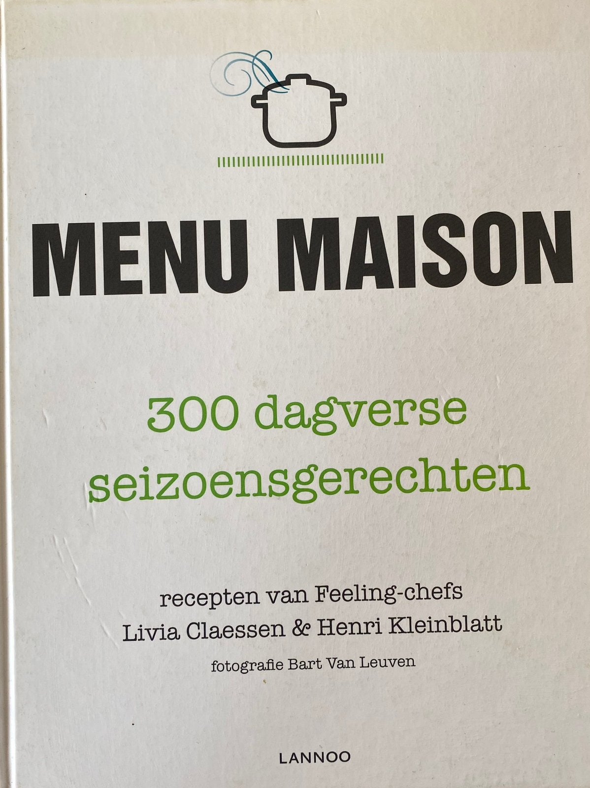 Menu maison, Ophalen of Verzenden, Zo goed als nieuw