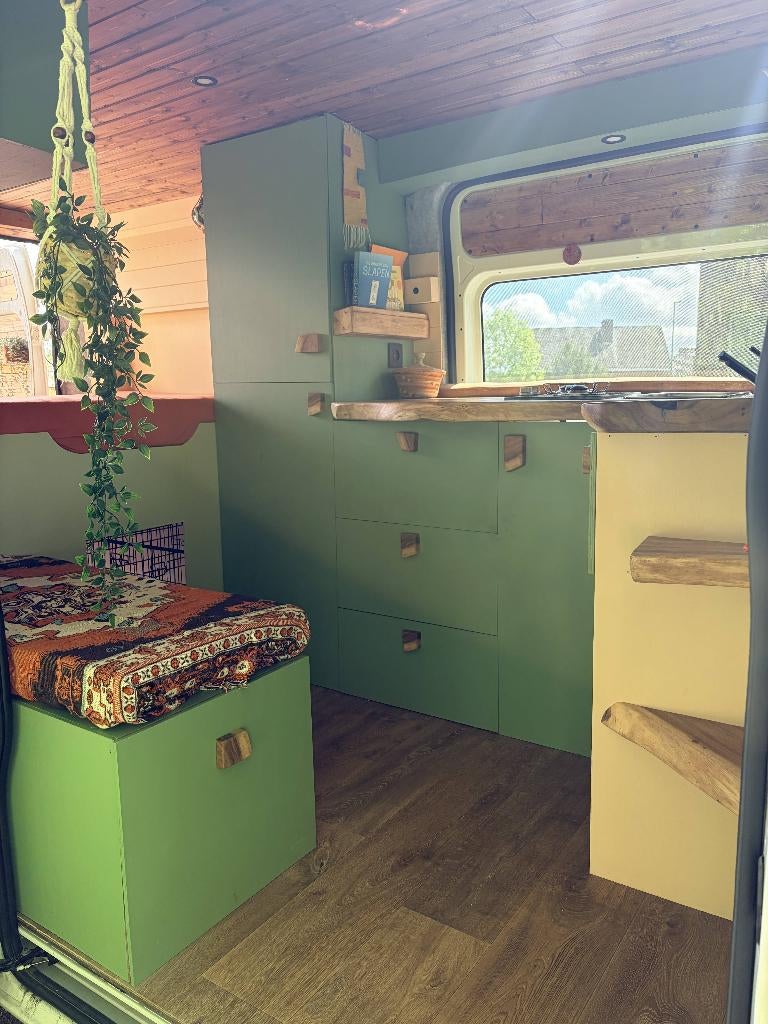 Peugeot Boxer L3H2 campervan, off-grid, dubbele schuifdeur, Chemisch toilet, Buscamper of Camperbus, Tot en met 2, Airbags