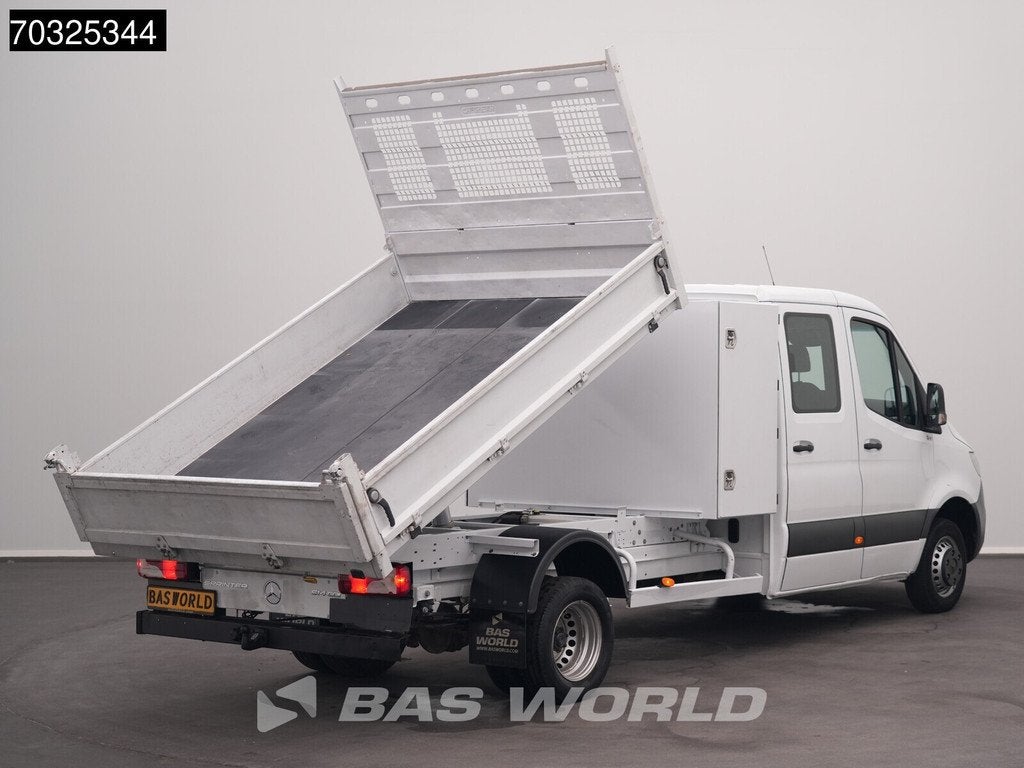 Mercedes Sprinter 514 CDI Dubbel Cabine Kipper 3,5t Trekhaak, Achat, Attache-remorque, Euro 6, Entreprise