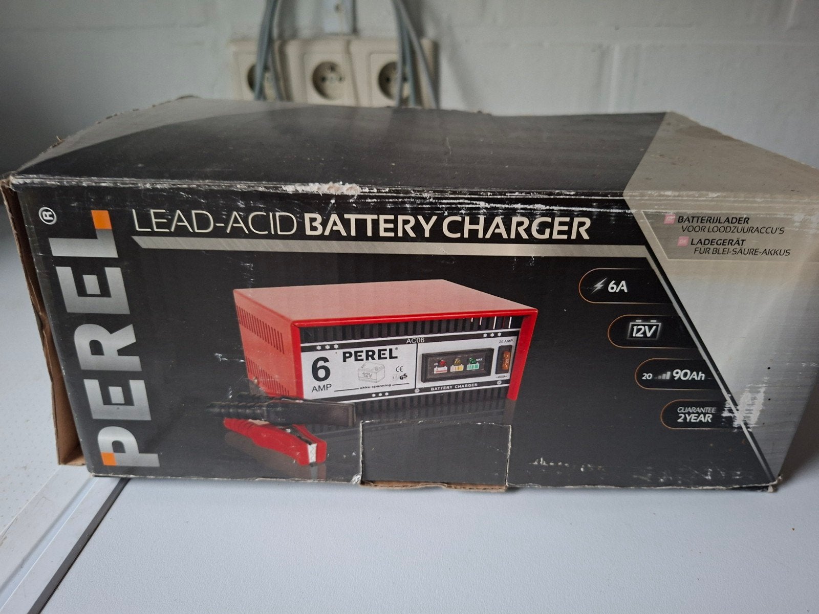 batterijlader, Ophalen, Gebruikt