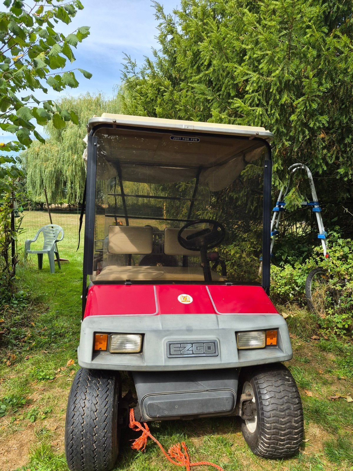 voiturette de golf, Enlèvement