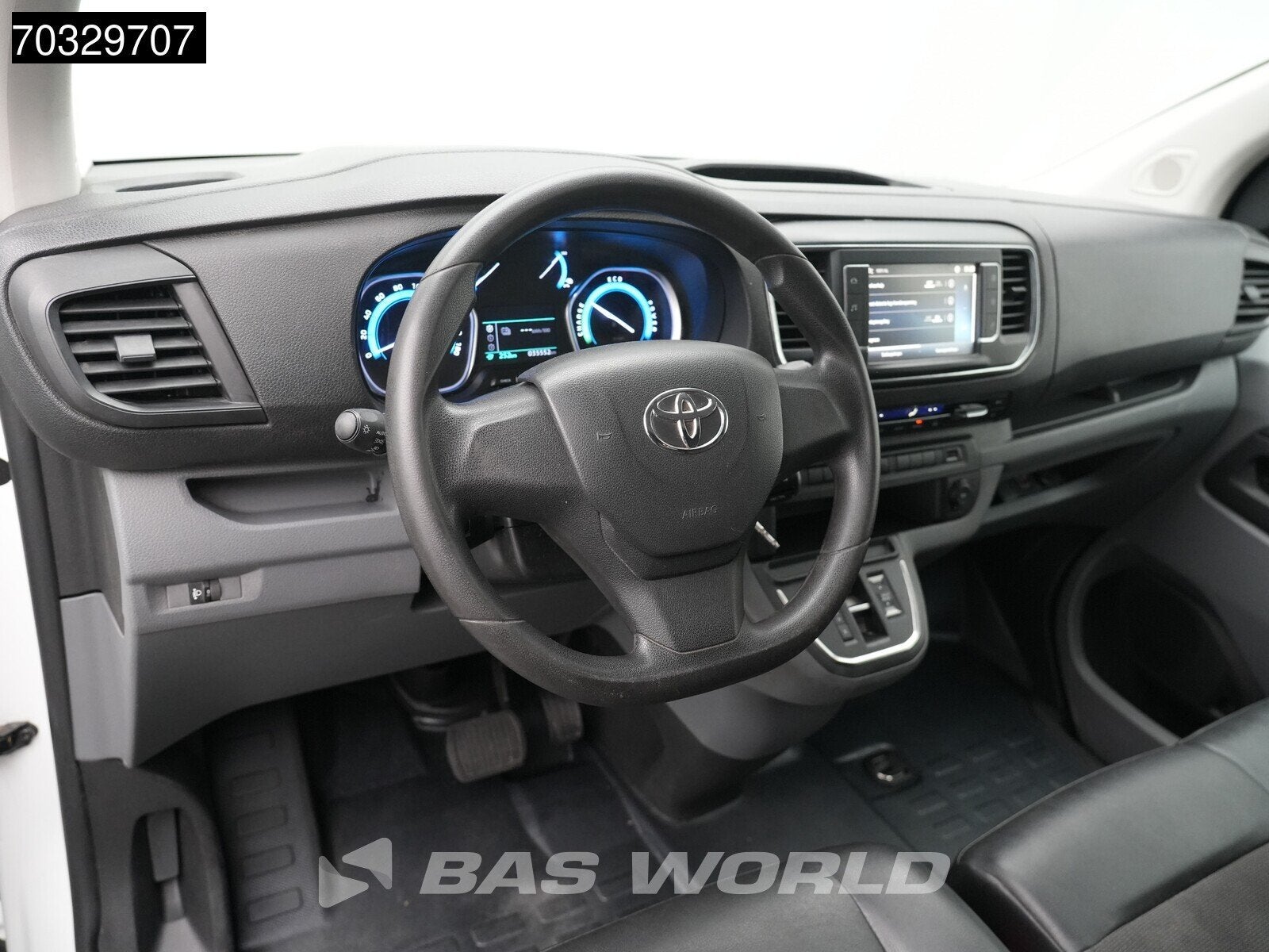 Toyota ProAce Electric 136pk 75kWh L2H1 Elektrisch AC/Climat, Auto's, Automaat, Stof, Gebruikt, Parkeersensor